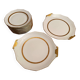 F. Legrand Limoges - Dessert Service 2 Cake/Pie Plates + 11 Plates
