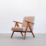 Mid Century Easy Chair Model B - 310 Var in Beige Boucle