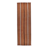 2x7 Brown Orange Vintage Kilim Runner Rug 73x221Cm SK 241806
