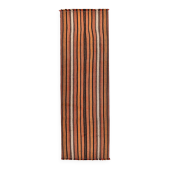 Tapis Kilim vintage marron orange 2x7 73x221 cm SK 241806