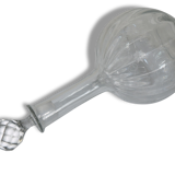 Old Crystal, engraved decanter