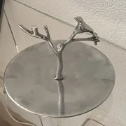 Polished aluminium plate
