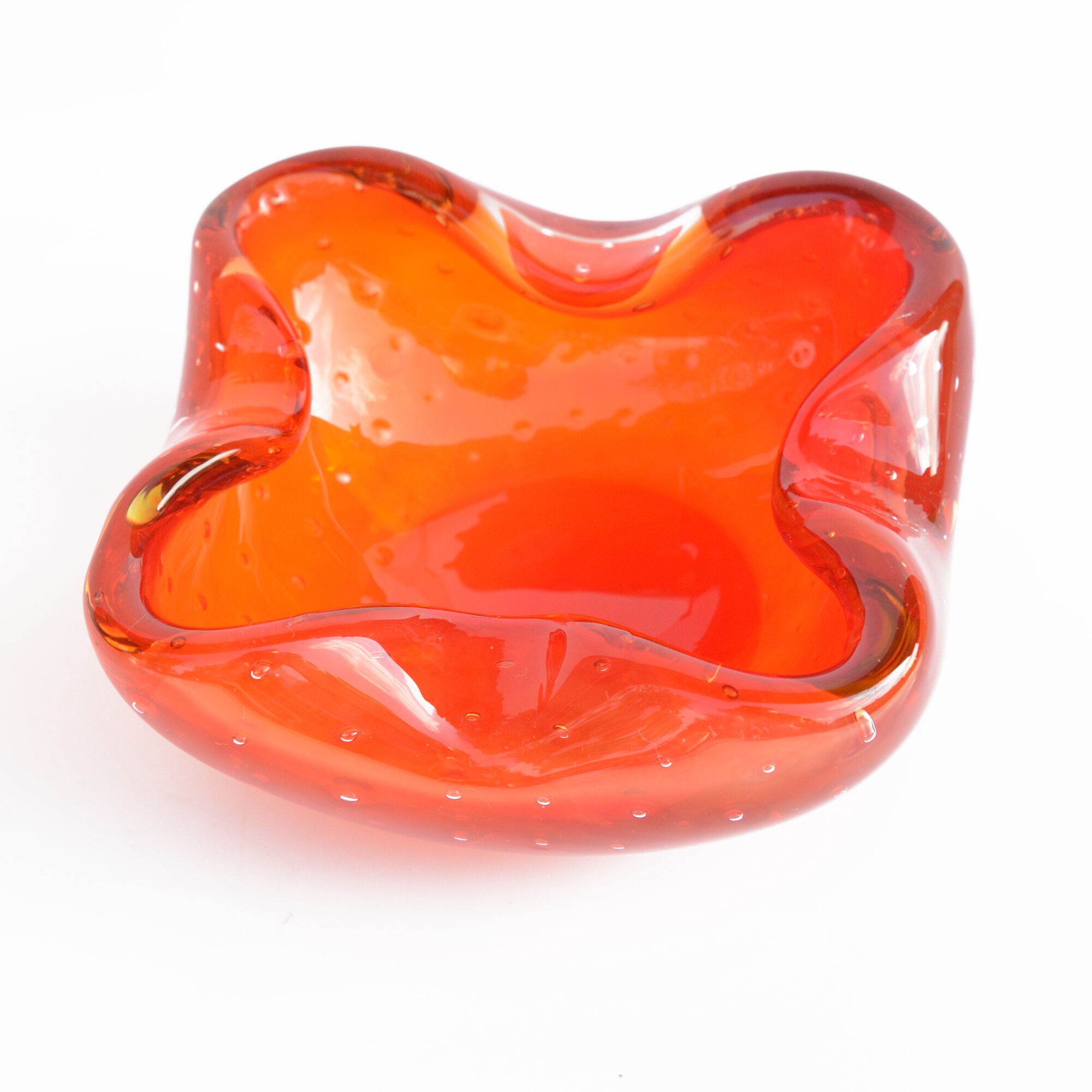 Italian design ashtray Galliano Ferro, Murano Glass of the 1960