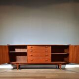 Fantastic Vintage Midcentury A. Younger Afromosia And Teak Sideboard.
