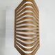 Vintage magazine rack in thermoformed wood from the 60s