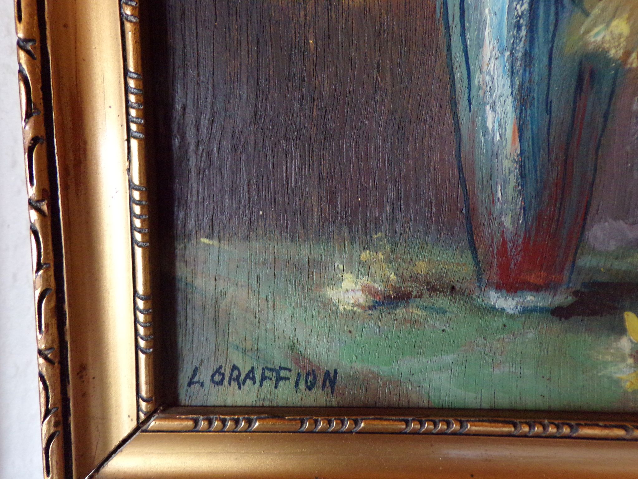 Pair of still life paintings signed