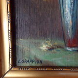 Paire de tableaux nature morte signé