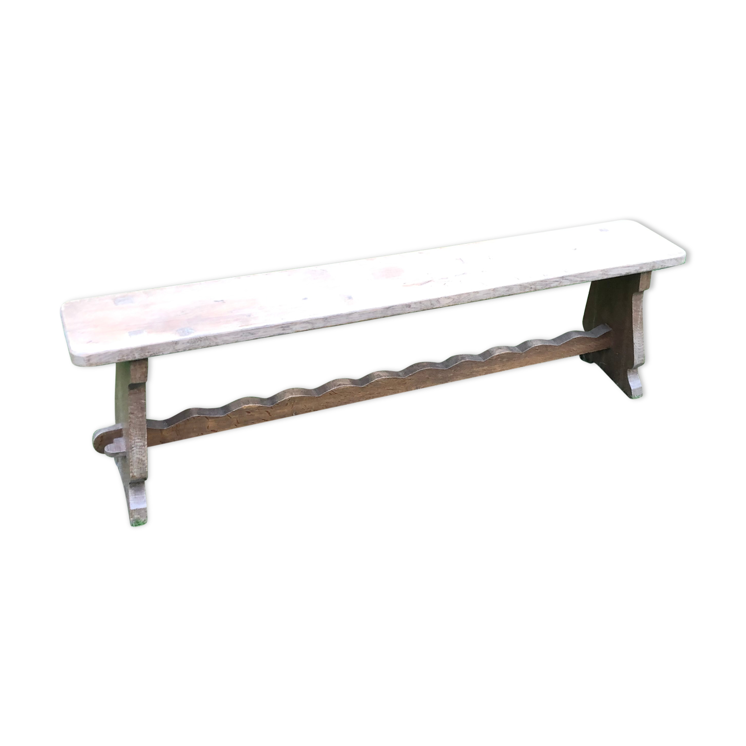 Bench in solid oak