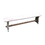 Bench in solid oak