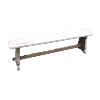 Bench in solid oak