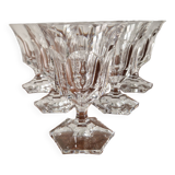 Verres cristal hexagonal Villeroy & Boch