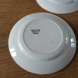 5 flat plates Terre de fer HB & Cie