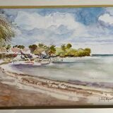 Tableau : aquarelle de J. Duléry Reyval