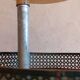 Grocery store display 1950 1960 Paris France perforated sheet metal rigitulle