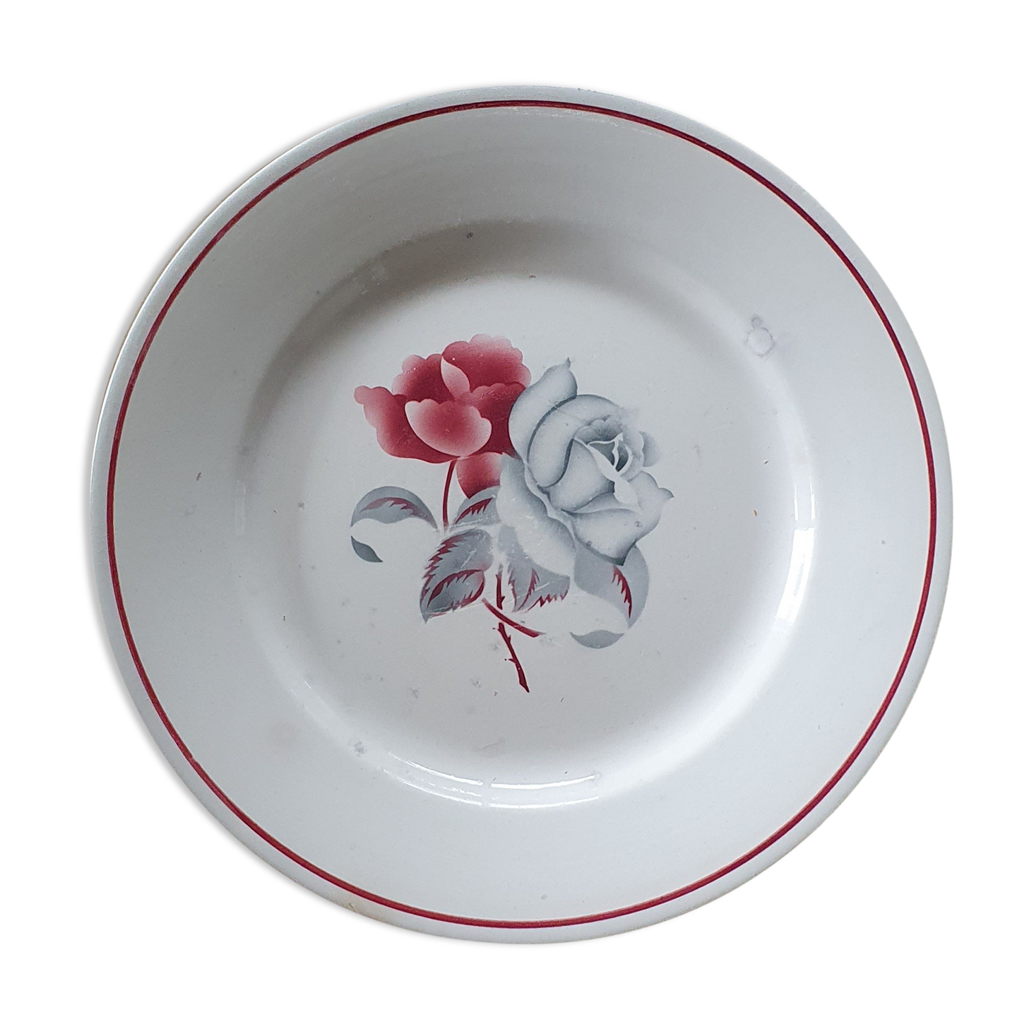 Earthenware plate