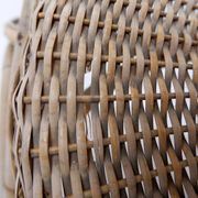 Mid-Century tripod Rattan Floor Lamp - 1960s