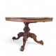 Oval Victorian tilt-top table, breakfast table / 1840s