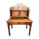 Bureau à caisson avec fronton