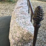 Set of 2 iron garden chairs