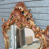 Gilded rococo mirror