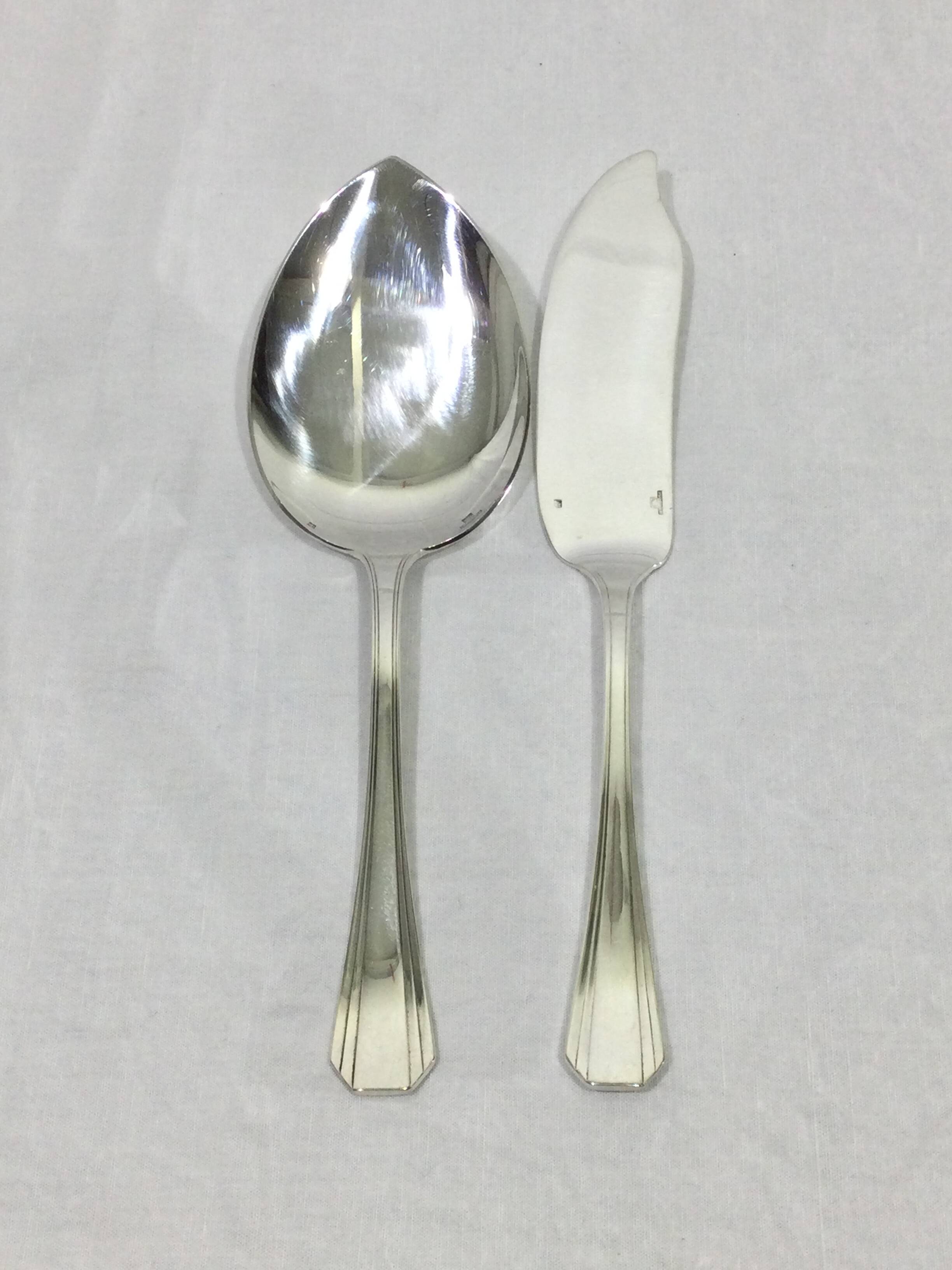 Christofle - boreal ice serving cutlery