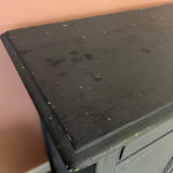 Slate blue Parisian buffet