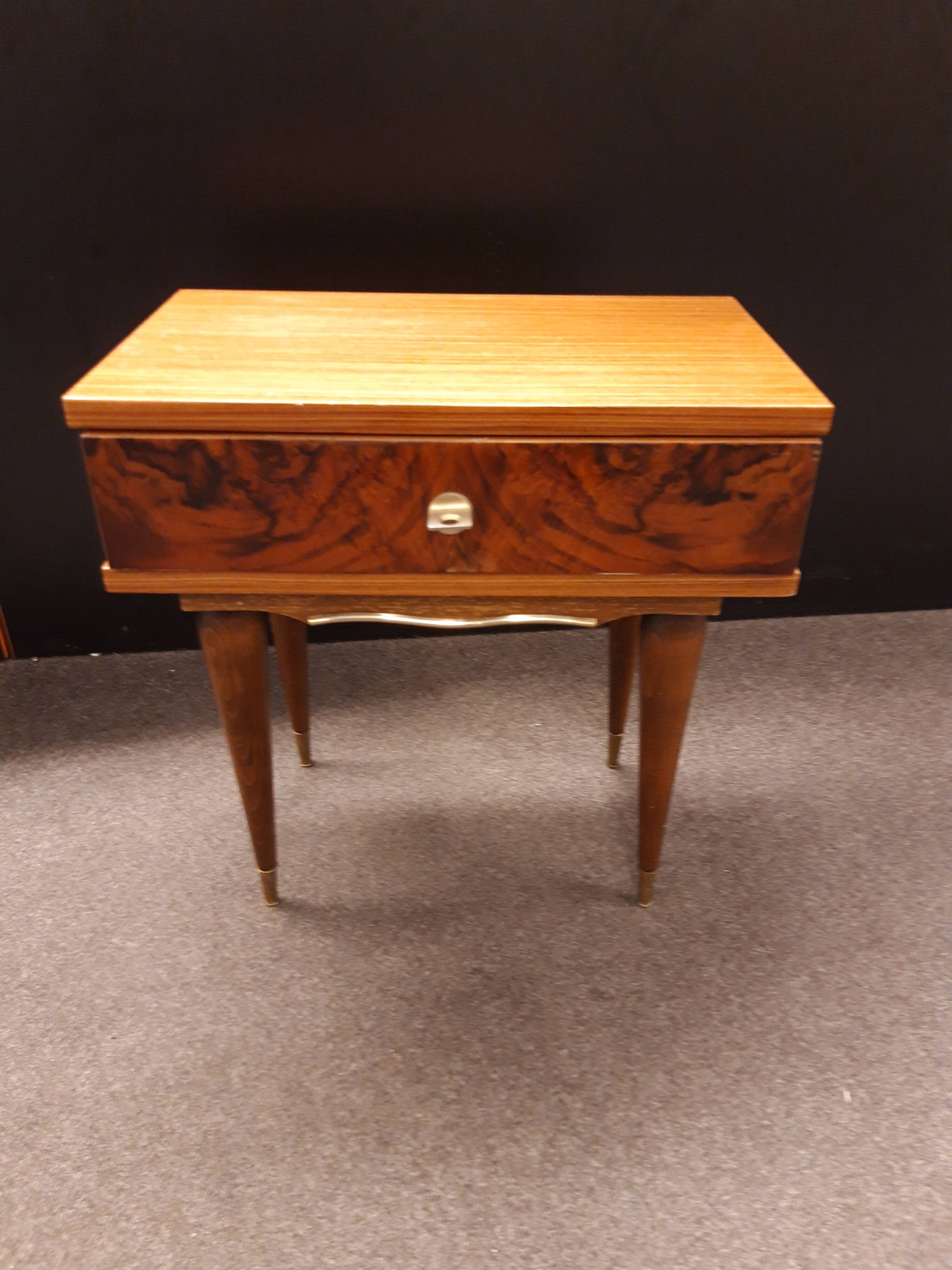 1960s bedside table
