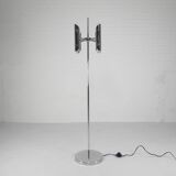 Mid-century vintage space age chrome floor lamp, 1960s