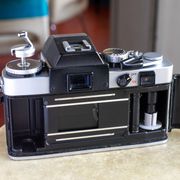 Minolta XE-5 + MC rokkor PG 50mm F1.4 + MC tele rokkor PG 135mm F2.8