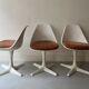 Set de 3 chaises tulipe par Maurice Burke pour Arkana, design 1970