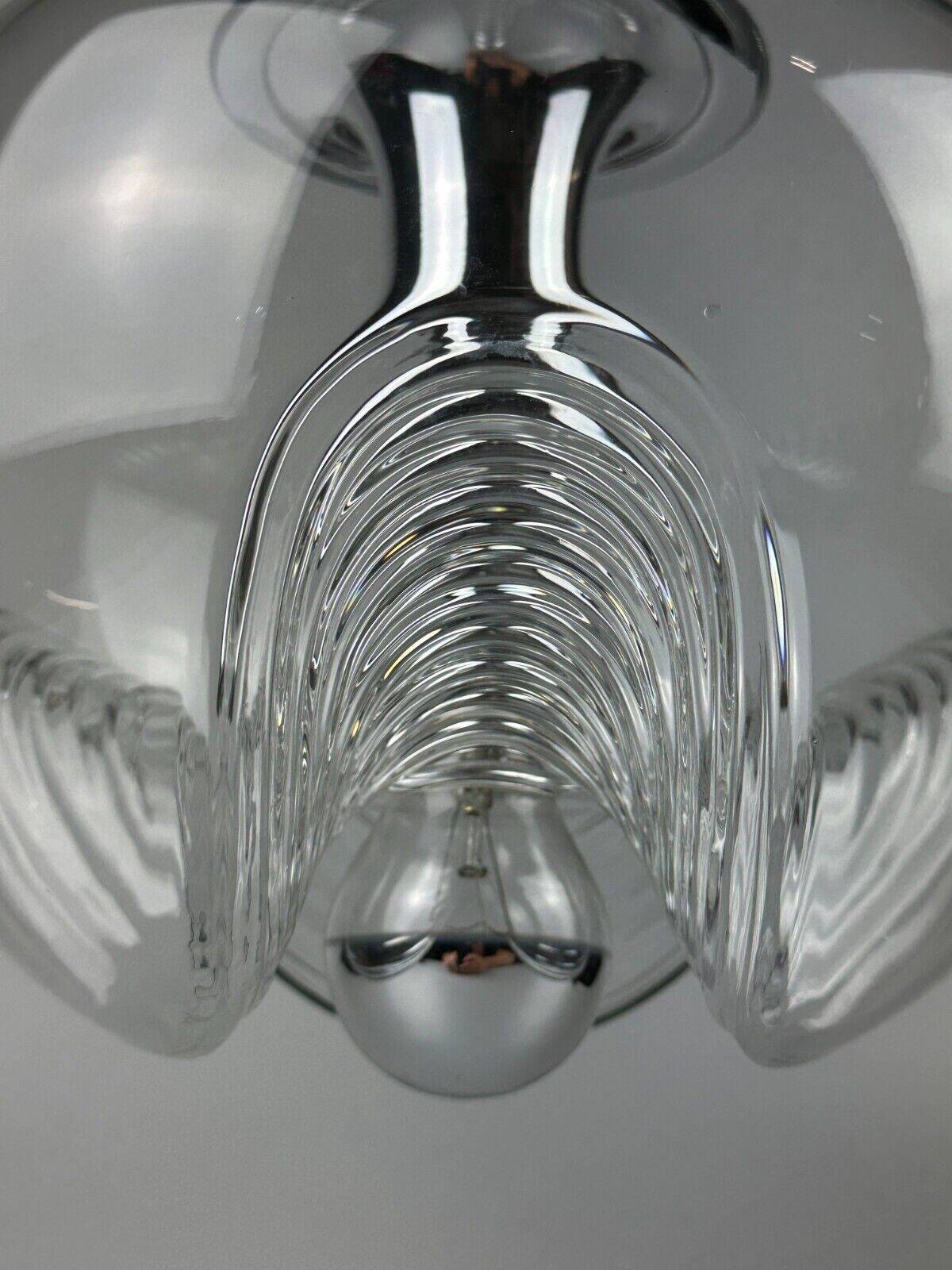 60s 70s ceiling lamp hanging lamp Peill & Putzler "Wave" Koch & Lowy Design