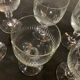 Série de 10 verres à eau en cristal