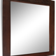 Carved mirror