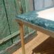 Table basse en marbre et laiton, style Maison Jansen, années 1970