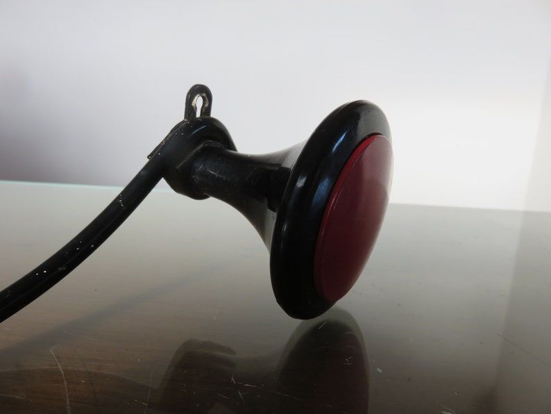 Coat rack in Bakelite and metal, 2 hooks 50 years 60