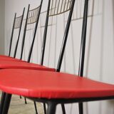 Set of 6 chairs, 1950s