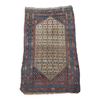 Tapis d’orient Persan-Bakhtiari-Laine filée à la main- Noué à la main-Unique.