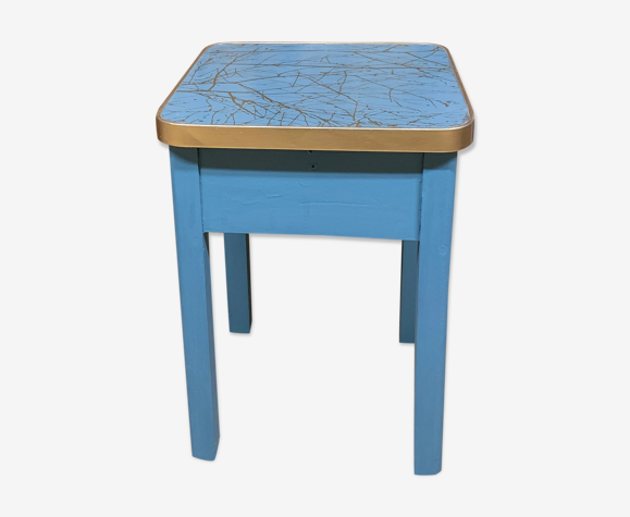 Tabouret coffre vintage