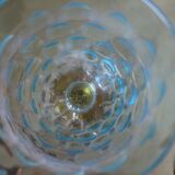 Vase en verre bicolore XIXème
