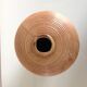 Soliflore ovoid vase in beige ceramic / vintage 70s