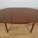 Mid-century teak oval extendable dining table from McIntosh, United Kingdom, 1960s