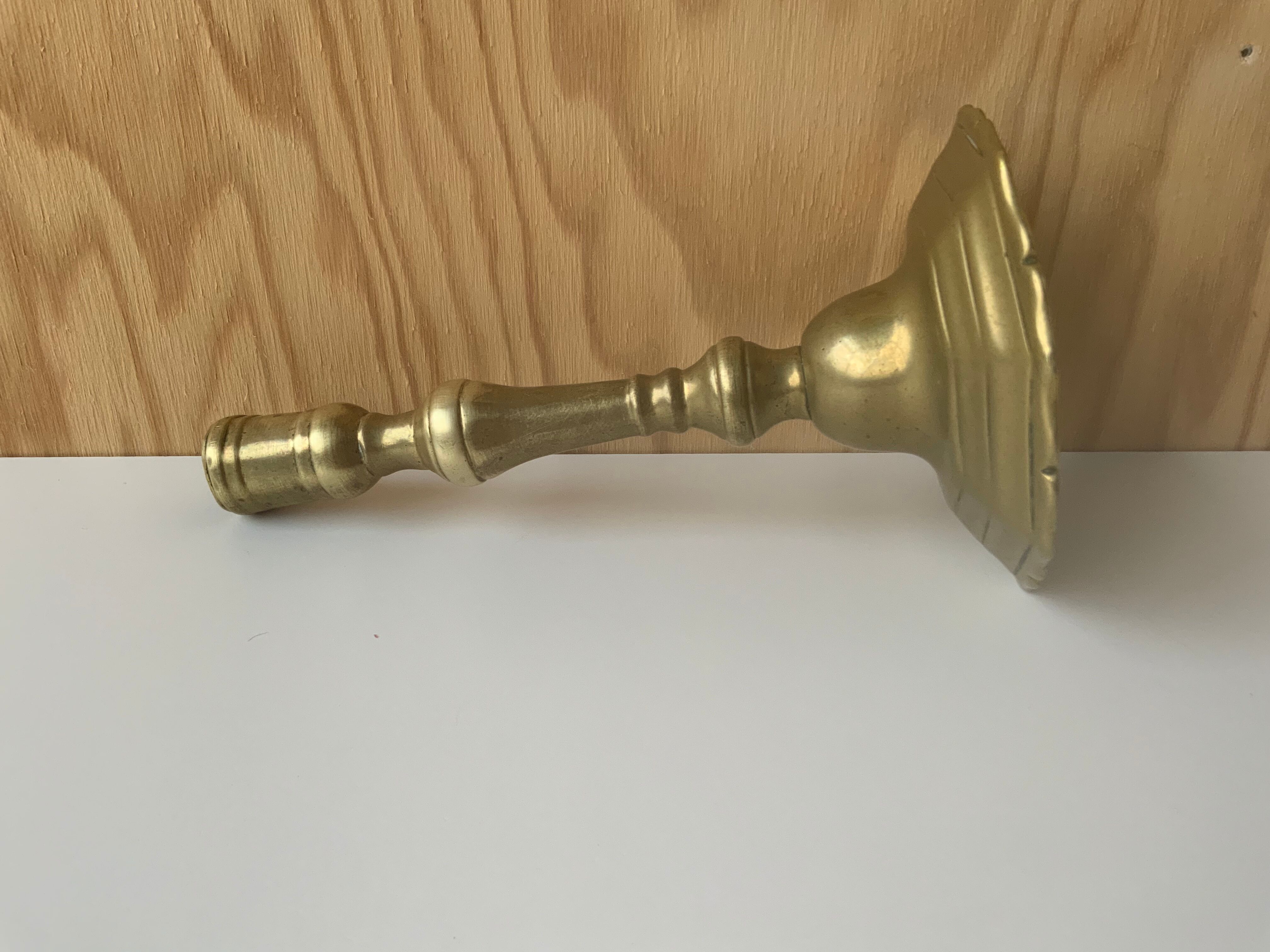 Brass candle holder
