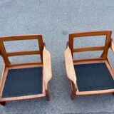 Set of mid-century modernist teak chairs, Denmark, 1967
