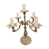 Bronze chandelier 5 fires