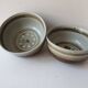 Set of 2 ramekins Bowls / cups in glazed ceramic Signed Blanot