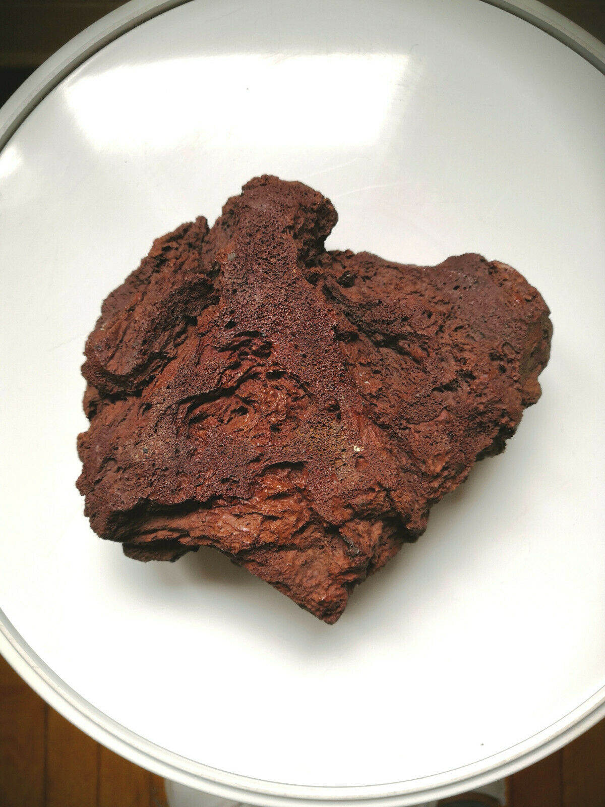 Enamelled lava stone ashtray design 60s - 70s