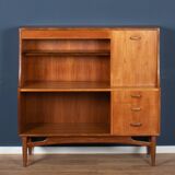 Retro Teak 1960s Long G Plan Scandi Mid Century High Sideboard