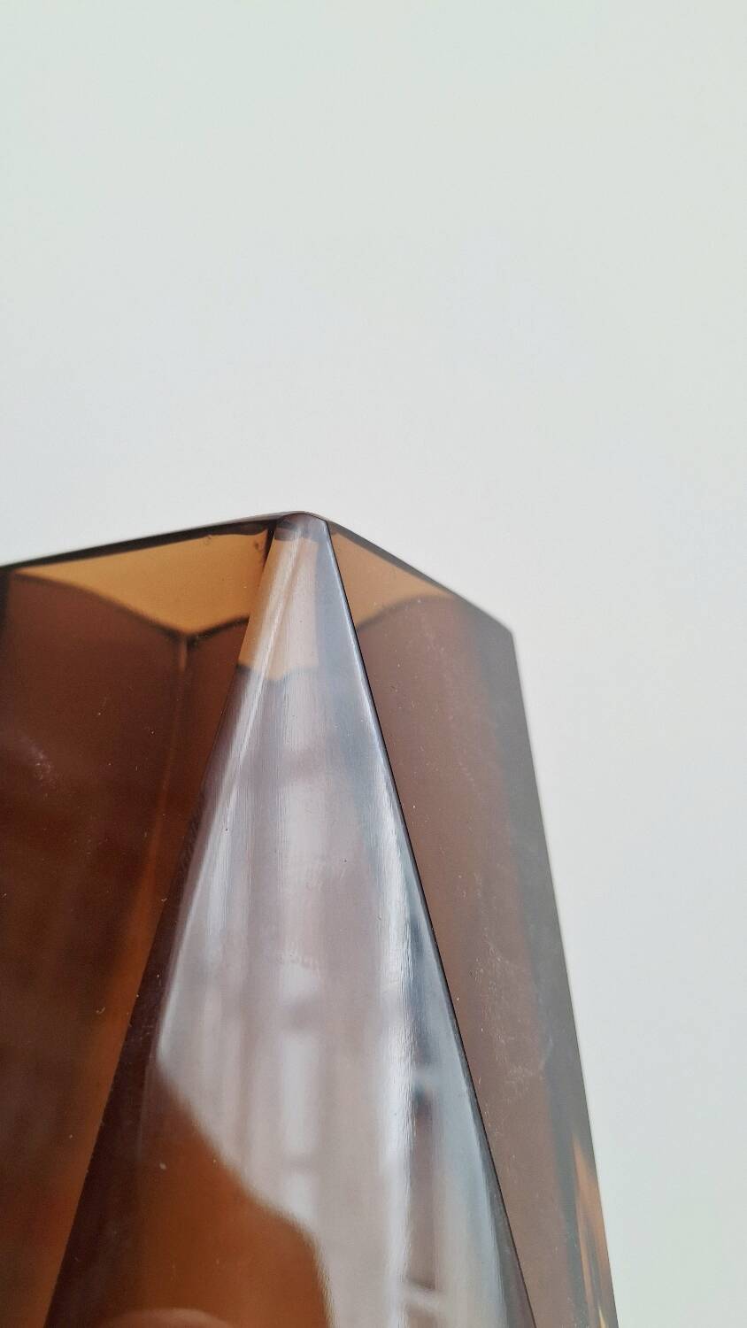 Sommerso Vase 1960s, atttibuted to Flavio Poli