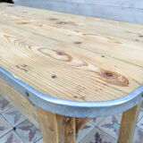 Old wooden table