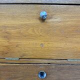 Pair of large drop-front notary cabinets (refurbished)